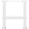 Coffee Table Legs White 2 pcs - Stylish Steel & Durable Design