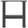 Stylish Anthracite Coffee Table Legs - 2 pcs Steel 30x40 cm