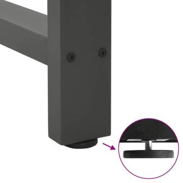 Coffee Table Legs Anthracite - Durable Steel Design | HiPoMarket