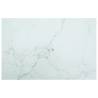  Table Top White 100x62 cm 8mm Tempered Glass with Marble Design Colour white Size 100 x 62 cm Quantity in Package 1 