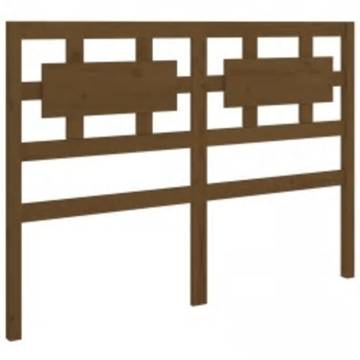 Honey Brown Solid Wood Bed Frame 200x200 cm | HipoMarket