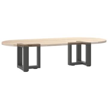 T-Shaped Coffee Table Legs - Anthracite Steel 30x25 cm | HipoMarket