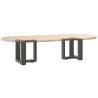 T-Shaped Coffee Table Legs - Anthracite Steel 30x25 cm | HipoMarket