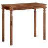 Vintage Solid Wood Acacia Bar Table - 120x60x107 cm