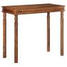 Vintage Solid Wood Acacia Bar Table - 120x60x107 cm