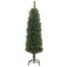 Slim Artificial Christmas Tree 150 cm - Green PVC | HipoMarket