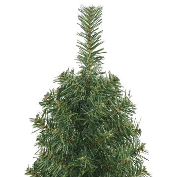 Slim Artificial Christmas Tree 150 cm - Green PVC | HipoMarket