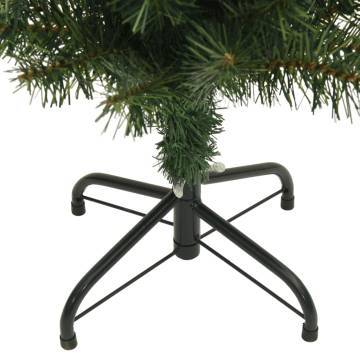 Slim Artificial Christmas Tree 150 cm - Green PVC | HipoMarket