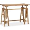 Drafting Table Solid Mango Wood - 116x50x76 cm | Hipo Market