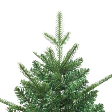 180 cm Green Artificial Christmas Tree - PVC & PE