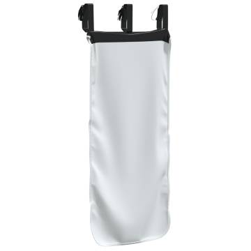 Curtains for Loft Bed with Tunnel & Tower - White & Black