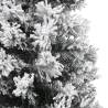 Slim Flocked Snow Christmas Tree 240 cm - HipoMarket UK