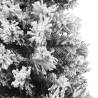 Slim 180cm Flocked Snow Christmas Tree - Hipomarket