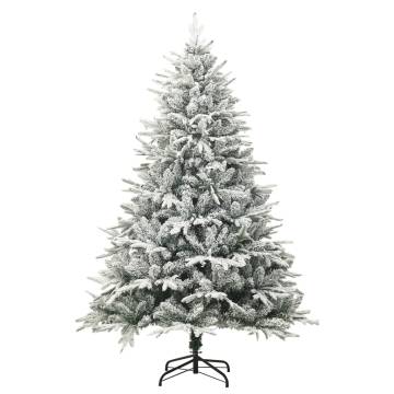 Flocked Snow Green Artificial Christmas Tree 240 cm | HipoMarket