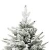 Flocked Snow Green Artificial Christmas Tree 240 cm | HipoMarket