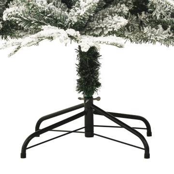 Flocked Snow Green Artificial Christmas Tree 240 cm | HipoMarket