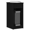  Computer Tower Stand with Drawer Black 35x45x77 cm Colour black 