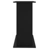 Aquarium Stand Black 81x36x73 cm - Engineered Wood Support