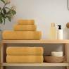 8 Piece Gold Towel Set - 100% Cotton & 360 gsm | HipoMarket