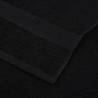 8 Piece Black Towel Set - 100% Cotton, Soft & Absorbent