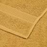 6 Piece Gold Towel Set - 100% Cotton, 360 GSM | Hipo Market