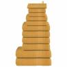 12 Piece Gold Towel Set - 100% Cotton, 360 GSM | HipoMarket