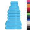 12 Piece Turquoise Towel Set | 100% Cotton - Soft & Absorbent