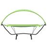 Outdoor Lounge Bed with Canopy - Green Steel & Oxford Fabric