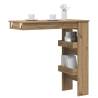  Wall Bar Table Artisan Oak 102x45x103.5 cm Engineered Wood Colour artisan oak Quantity in Package 1 