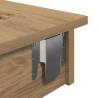 Wall Bar Table Artisan Oak - Stylish Engineered Wood Design