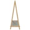 Bamboo Clothes Rack with Shelves - 106x34x102 cm