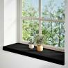 Dark Brown Window Sills 2 pcs - Solid Oak 70x30x2 cm | HipoMarket