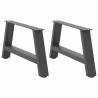  Coffee Table Legs A-Shaped 2 pcs Anthracite 60x(30-31) cm Steel Colour anthracite Size 60 x (30-31) cm Quantity in Package 1 Number of 