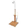 Durable Wooden Garden Shower - Ideal for Outdoors