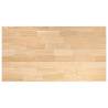 Solid Oak Kitchen Worktop 120x63.5 cm - Rustic Charm