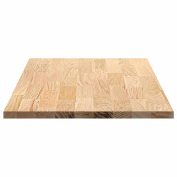 Solid Oak Kitchen Worktop 120x63.5 cm - Rustic Charm