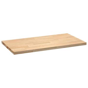 Solid Wood Oak Kitchen Worktop - 120x63.5 cm | HipoMarket