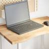 Solid Oak Desk Top 80x50 cm | Untreated Rectangular Design