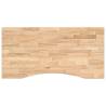 Solid Oak Desk Top 100x60 cm - Untreated Wooden Surface