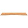 Light Brown Solid Oak Desk Top 120x60 cm | HipoMarket