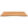 Solid Wood Oak Desk Top - Light Brown 100x80 cm | HipoMarket