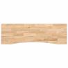 Solid Oak Desk Top 160x50 cm - Untreated & Versatile | Hipomarket