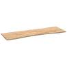 Solid Oak Desk Top 160x50 cm - Untreated & Versatile | Hipomarket