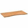 Light Brown Solid Oak Desk Top | 100x50 cm - HipoMarket