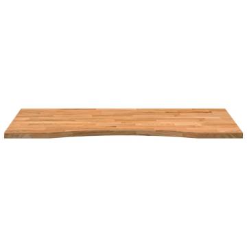 Light Brown Solid Oak Desk Top | 100x50 cm - HipoMarket