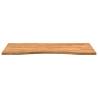 Light Brown Solid Oak Desk Top | 100x50 cm - HipoMarket