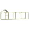 Durable 6x1.5x2 m Chicken Cage | Impregnated Wood Pine