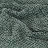 Cozy Dark Green Cotton Throw 220x250 cm | Hipo Market