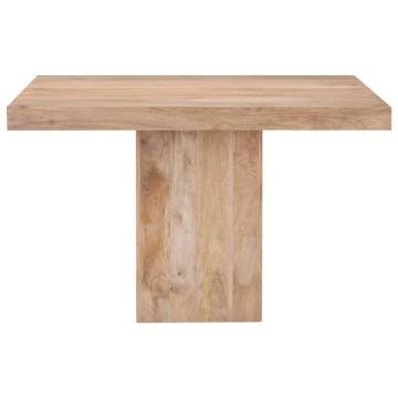 Solid Mango Wood Dining Table 120x120 cm | Timeless Elegance