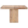 Solid Mango Wood Dining Table 120x120 cm | Timeless Elegance